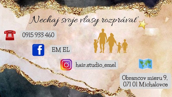 eMeL - HairStudio Michalovce – kaderníctvo v Michalovciach