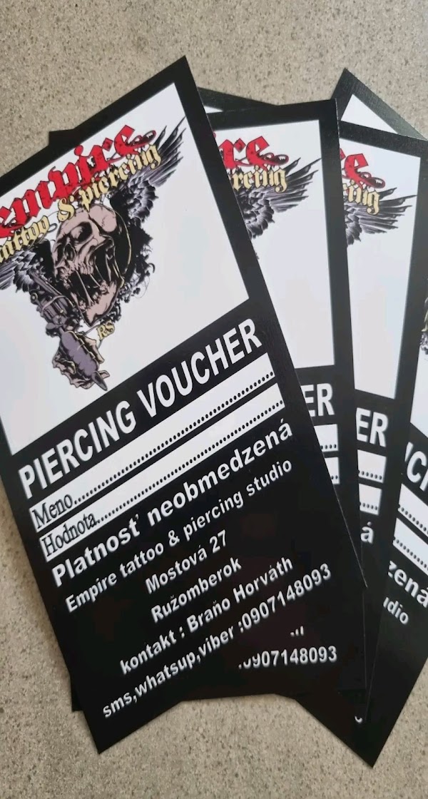 EMPIRE TATTOO & PIERCING STUDIO