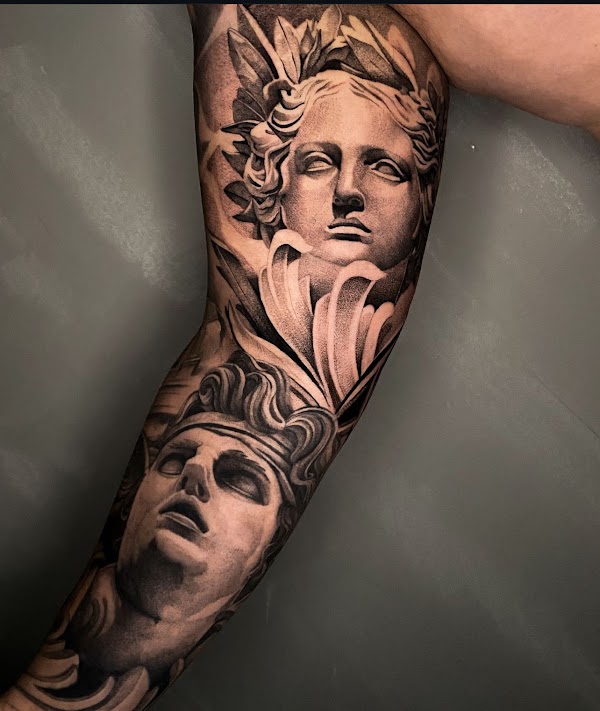 Ink Andino - Fine Line & Lettering and realism black & grey – tetovanie v Bratislave