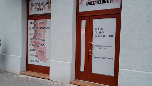 Mediciálna pedikúra Dorka